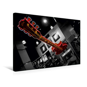 Premium Textil-Leinwand 45 cm x 30 cm quer Hard Rock Cafe