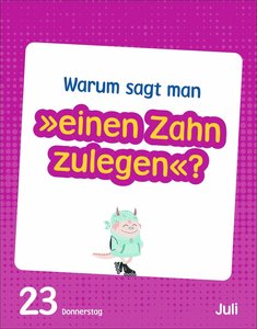 Wissen für Kids Tagesabreißkalender 2026