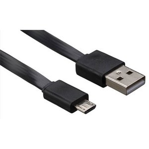 USB CABLE, Ladekabel 3m für PS4 (USB/Micro USB), schwarz