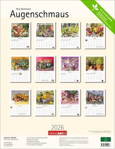 Augenschmaus Kalender 2026 - Gewürze und Kräuter rund ums Jahr