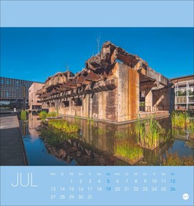 Luxemburg Postkartenkalender 2026