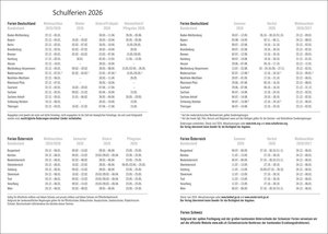 Kalenderbuch A6 koralle 2026