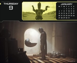 Mandalorian Tagesabreißkalender 2025