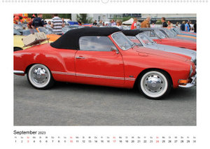 Eine Legende lebt, der Karmann-Ghia (Premium, hochwertiger DIN A2 Wandkalender 2023, Kunstdruck in Hochglanz)