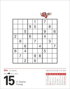 Sudoku Tagesabreißkalender 2026