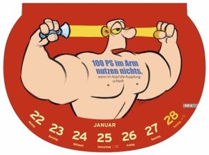 Dumme Sprüche Humorkalender 2024. Lustiger Wandkalender mit 52 witzigen Sprüchen und Cartoons. Humorvoll illustrierter Wochen-Kalender 2024 zum Aufhängen.