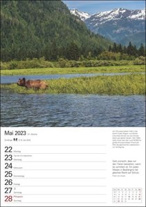 Kanada Wochenplaner 2023. Die Schönheit kanadischer Landschaften, gepaart mit Zitaten in einem praktischen Terminkalender. Dekorativ und nützlich: Der Wand-Kalender 2023 zum Eintragen.