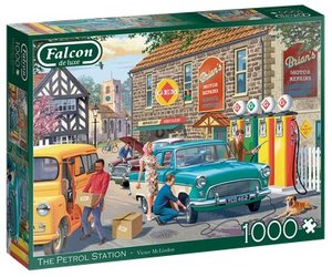 Jumbo 11321 - Falcon, The Petrol Station, Puzzle, 1000 Teile