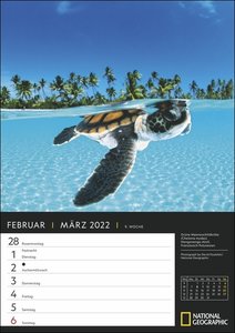 Best of National Geographic Wochenplaner Kalender 2022