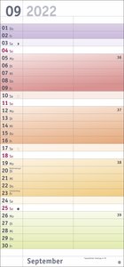 Bunte Wochen Planer für mich Kalender 2022