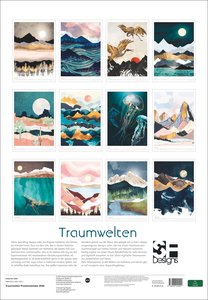 Traumwelten Posterkalender 2026