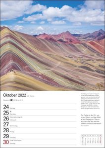 Wunder der Natur Kalender 2022