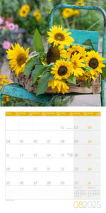 Blumenzauber Kalender 2025 - 30x30