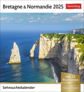 Bretagne & Normandie Sehnsuchtskalender 2025