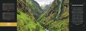 Naturparadiese Premium-Tischplaner 2026 - Wochenkalender mit 53 Fotografien
