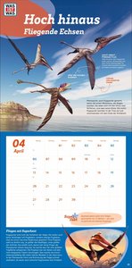 WAS IST WAS Dinosaurier Broschurkalender 2026