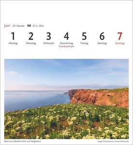 Nordseeküste Sehnsuchtskalender 2026