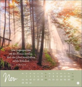 Ich wünsch dir ... stille Momente Postkartenkalender 2022