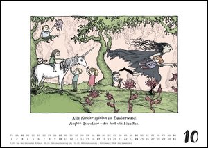 Alle Kinder 2021 - Freche Alle-Kinder-Witze - Illustriert von Anke Kuhl - F?r Kinder und Erwachsene - Wandkalender - Format 42 x 29,7 cm
