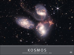 Kosmos Kalender 2024: Alexander von Humboldt-Reihe. Hochwertiger Foto-Wandkalender mit atemberaubenden Weltraum-Fotografien. Foto-Kalender XXL. Querformat.