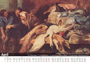 Gemälde des Barock 2022 - Timokrates Kalender, Tischkalender, Bildkalender - DIN A5 (21 x 15 cm)