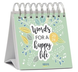 Words for a happy life 2024