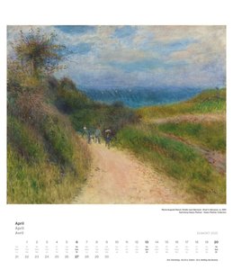 Impressionismus 2025 – Kunstkalender – Museum Barberini – Wandkalender im Format 34,5 x 40 cm – Spiralbindung