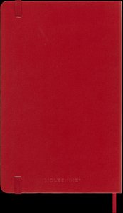 Moleskine 12 Monate Tageskalender 2024, Large/A5, Scharlachrot