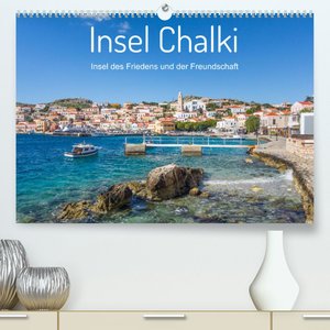 Insel Chalki (Premium, hochwertiger DIN A2 Wandkalender 2023, Kunstdruck in Hochglanz)