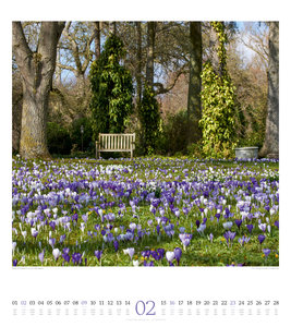 Paradiesische Gärten Kalender 2025