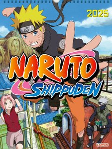Naruto Shippuden Posterkalender 2025