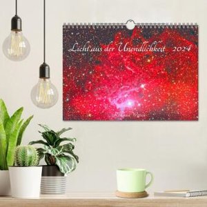 Licht aus der Unendlichkeit (Wandkalender 2024 DIN A4 quer), CALVENDO Monatskalender