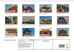 Historisches Peking (Wandkalender 2023 DIN A3 quer)
