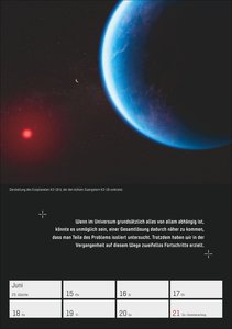 Stephen Hawking - Universum Wochenplaner 2026 - 53 faszinierende Bilder und Zitate