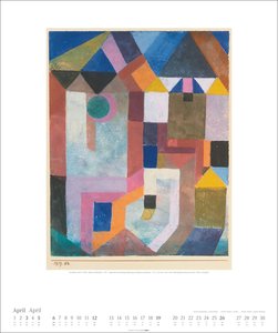 Paul Klee Kalender 2026