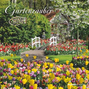 Gartenzauber 2025 - Broschürenkalender 30x30 cm (30x60 geöffnet) - Kalender mit Platz für Notizen - Gardens - Bildkalender - Wandplaner - Gartenkalender