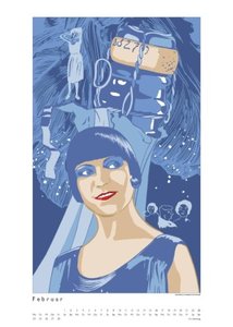 Kat Menschik illustriert Literatur – Literarischer Posterkalender in Bildern 2025 – Wand-Kalender von DUMONT – Format 50 x 70 cm