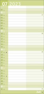 Basic Planer für mich 2023. Praktischer Wandplaner mit 2 Spalten. Wandkalender mit Schulferien und 3-Monats-Ausblick. Terminkalender 2023 zum Eintragen