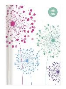 Collegetimer Blowballs 2021/2022 - Schüler-Kalender A5 (15x21 cm) - Pusteblume - Weekly - 224 Seiten - Terminplaner - Alpha Edition