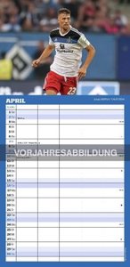 Hamburger SV 2024 - Fanplaner - Fußball-Kalender - Fan-Kalender - 22x45 - Sport