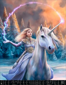 Anne Stokes: Mystic World Posterkalender 2026