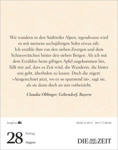 Was mein Leben reicher macht Tagesabreißkalender 2026