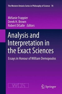 Analysis and Interpretation in the Exact Sciences