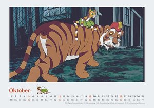 Pettersson & Findus 2025 - Von Sven Nordqvist - Wandkalender für Kinder - Querformat 42 x 29,7 cm