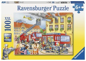 Ravensburger Kinderpuzzle - 10822 Unsere Feuerwehr - Puzzle für Kinder ab 6 Jahren, mit 100 Teilen im XXL-Format