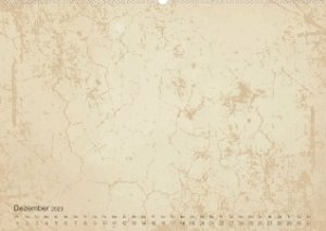 Vintage DIY Bastel-Kalender - Zum Selbstgestalten (Wandkalender 2023 DIN A2 quer)