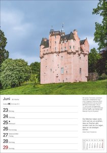 Schottland Wochenplaner 2025 - 53 Blatt mit Zitaten und Wochenchronik