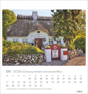 Schleswig-Holstein Postkartenkalender 2026