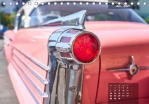 V8 US Cars unterwegs in Bayern (Tischkalender 2021 DIN A5 quer)