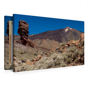 Premium Textil-Leinwand 75 cm x 50 cm quer Pico del Teide